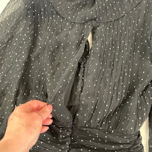 SABINE MUSAYEV Manuela‎ Mini Dress in Black Size XS - Picture 10 of 10